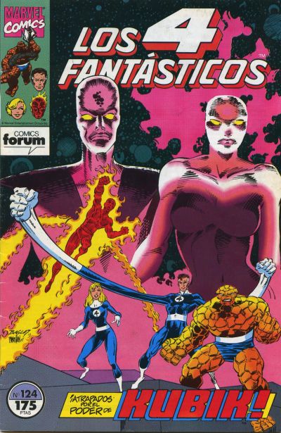 Cover for Los 4 Fantásticos (Planeta DeAgostini, 1983 series) #124