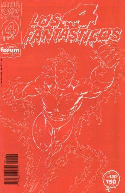 Cover for Los 4 Fantásticos (Planeta DeAgostini, 1983 series) #130