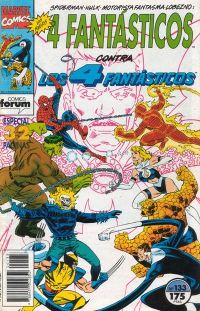 Cover for Los 4 Fantásticos (Planeta DeAgostini, 1983 series) #133
