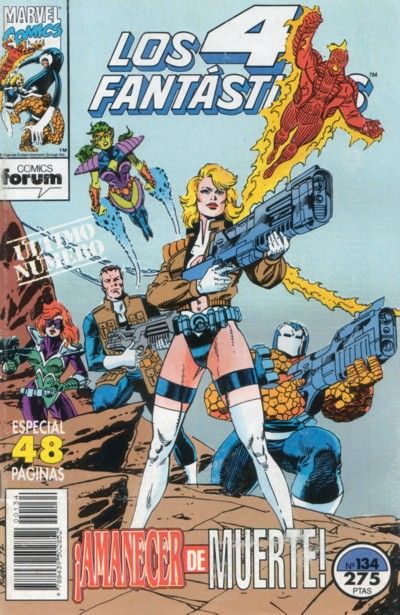 Cover for Los 4 Fantásticos (Planeta DeAgostini, 1983 series) #134