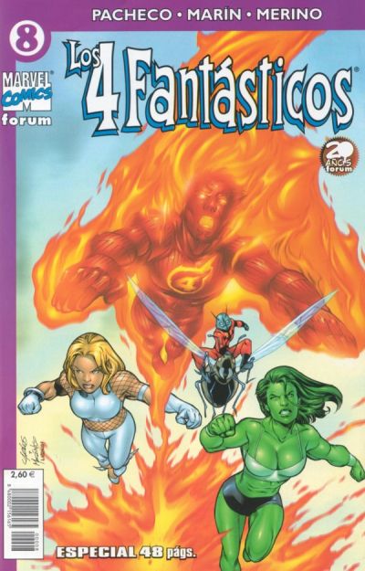 Cover for Los 4 Fantásticos (Planeta DeAgostini, 2001 series) #8