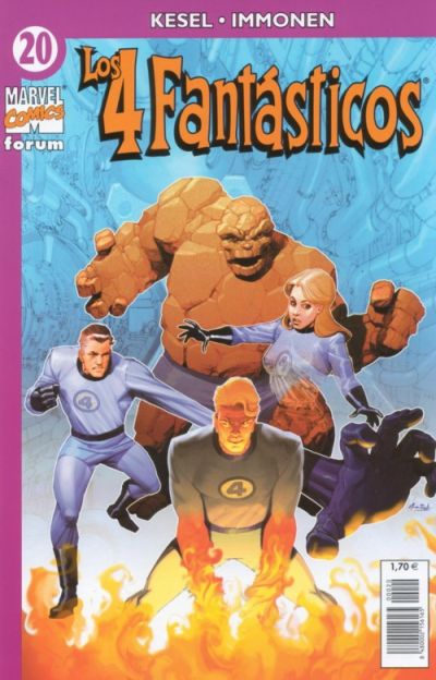 Cover for Los 4 Fantásticos (Planeta DeAgostini, 2001 series) #20