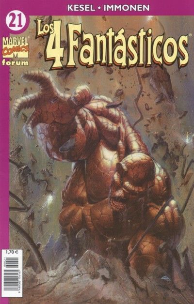 Cover for Los 4 Fantásticos (Planeta DeAgostini, 2001 series) #21