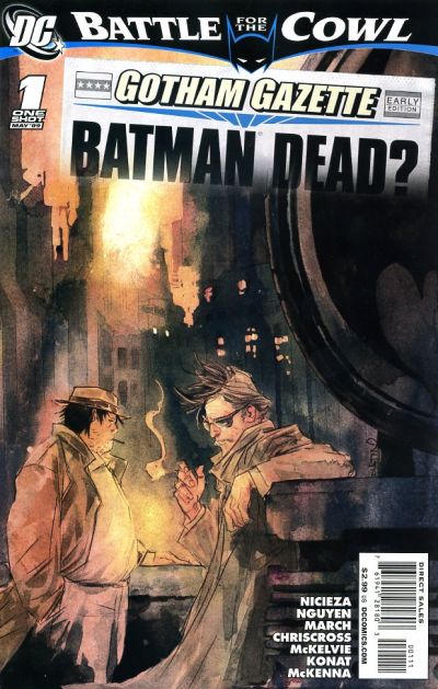 Cover for Gotham Gazette (DC, 2009 series) #1