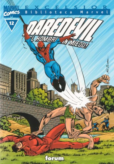 Cover for Biblioteca Marvel: Daredevil (Planeta DeAgostini, 2001 series) #12