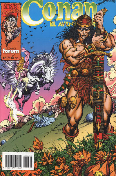 Cover for Conan el Aventurero (Planeta DeAgostini, 1994 series) #7