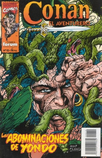 Cover for Conan el Aventurero (Planeta DeAgostini, 1994 series) #12