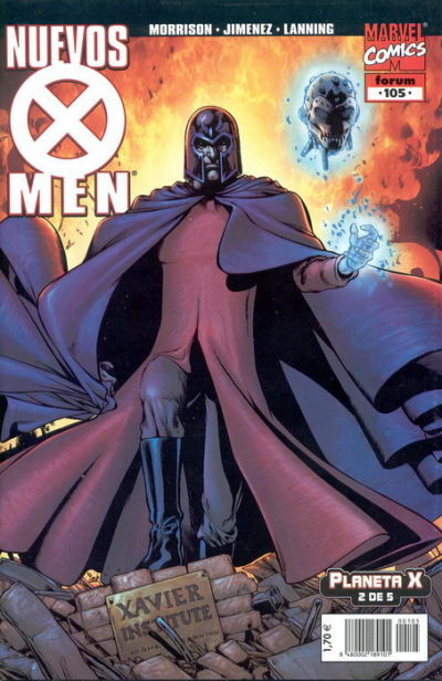 Cover for X-Men (Planeta DeAgostini, 2002 series) #105