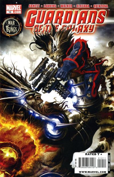 Cover for Guardians of the Galaxy (Marvel, 2008 series) #10