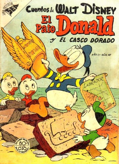 Cover for Cuentos de Walt Disney (Editorial Novaro, 1949 series) #42