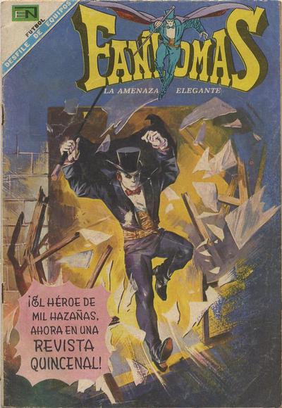 Cover for Fantomas (Editorial Novaro, 1969 series) #1
