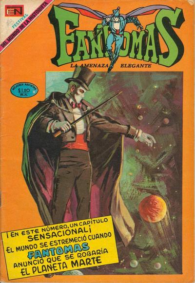 Cover for Fantomas (Editorial Novaro, 1969 series) #22