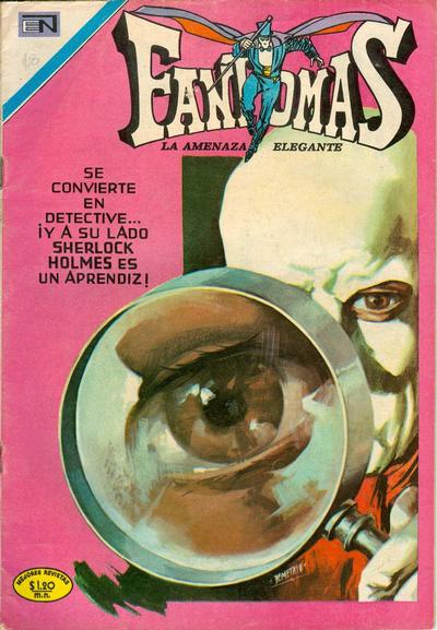 Cover for Fantomas (Editorial Novaro, 1969 series) #25