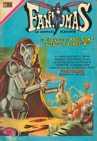 Cover for Fantomas (Editorial Novaro, 1969 series) #31