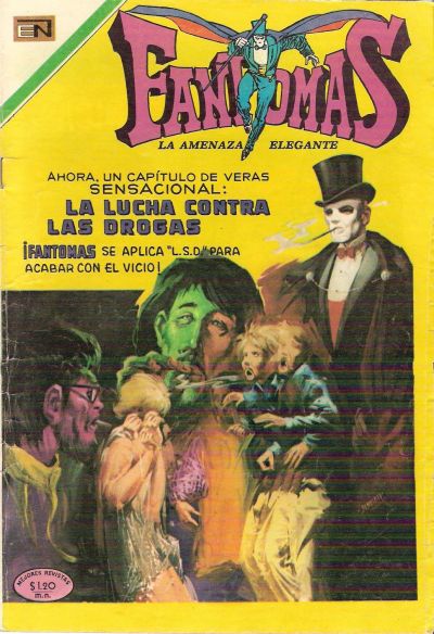 Cover for Fantomas (Editorial Novaro, 1969 series) #33