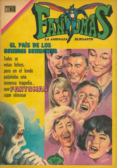 Cover for Fantomas (Editorial Novaro, 1969 series) #37