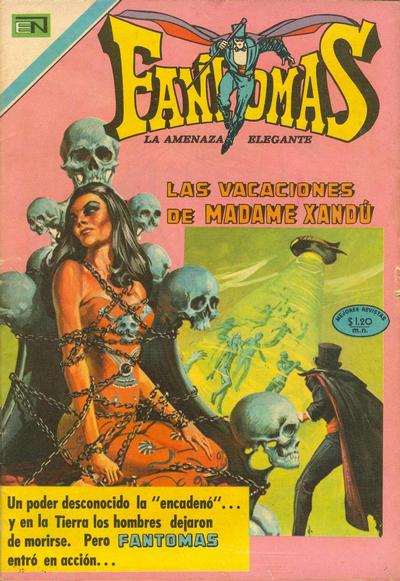 Cover for Fantomas (Editorial Novaro, 1969 series) #50