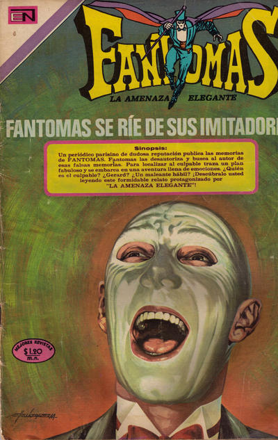 Cover for Fantomas (Editorial Novaro, 1969 series) #54