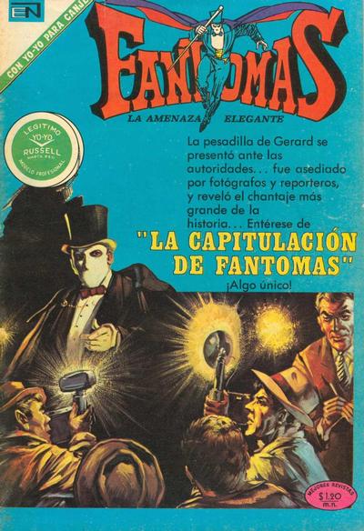 Cover for Fantomas (Editorial Novaro, 1969 series) #55