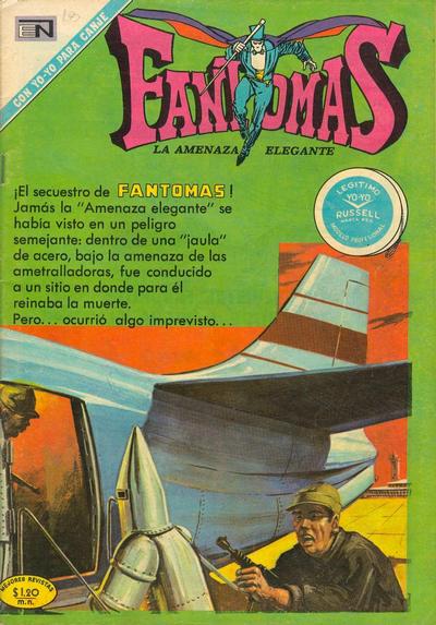 Cover for Fantomas (Editorial Novaro, 1969 series) #56