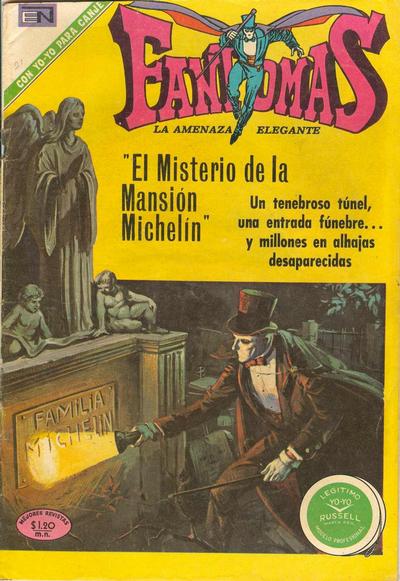Cover for Fantomas (Editorial Novaro, 1969 series) #60