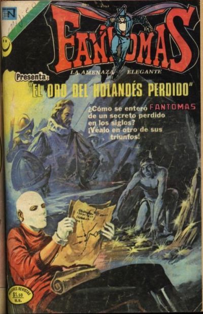 Cover for Fantomas (Editorial Novaro, 1969 series) #98