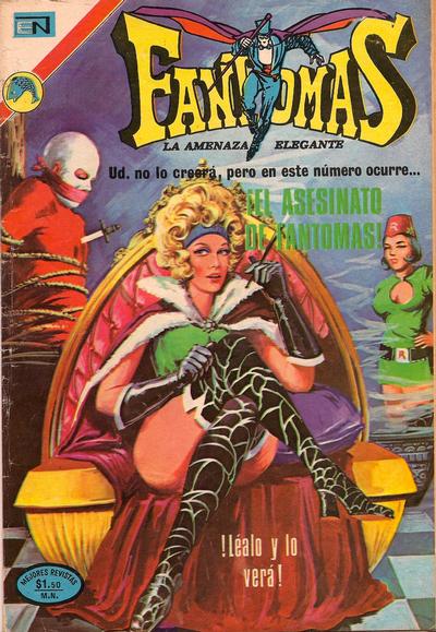 Cover for Fantomas (Editorial Novaro, 1969 series) #99