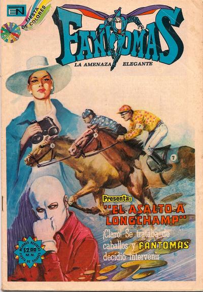 Cover for Fantomas (Editorial Novaro, 1969 series) #151