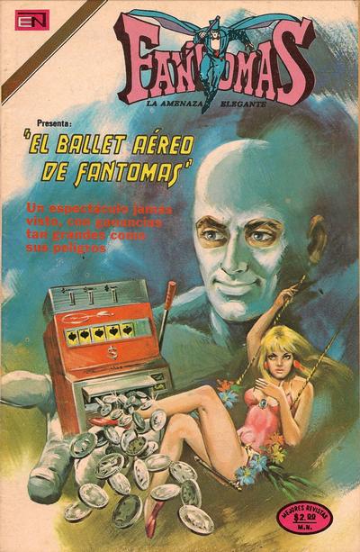 Cover for Fantomas (Editorial Novaro, 1969 series) #186