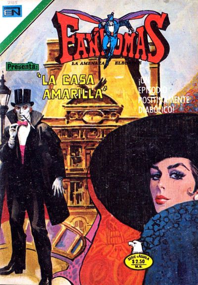 Cover for Fantomas (Editorial Novaro, 1969 series) #245