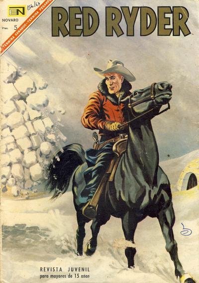 Cover for Red Ryder (Editorial Novaro, 1954 series) #156