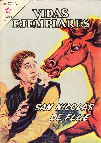 Cover for Vidas Ejemplares (Editorial Novaro, 1954 series) #158 [Española]