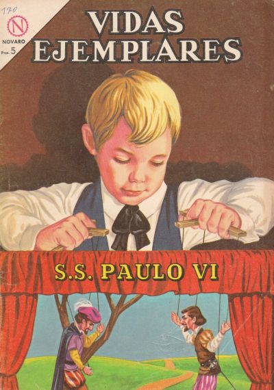 Cover for Vidas Ejemplares (Editorial Novaro, 1954 series) #170