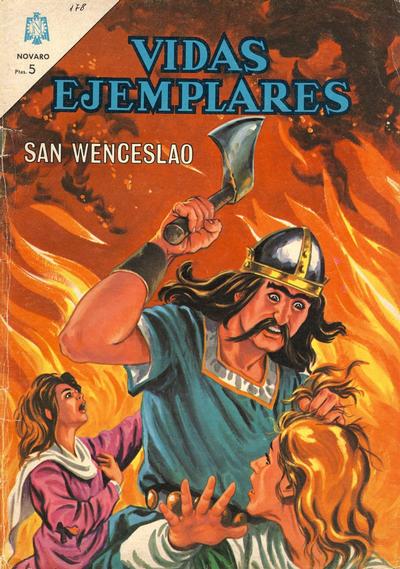 Cover for Vidas Ejemplares (Editorial Novaro, 1954 series) #178 [Española]