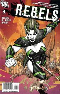 Cover for R.E.B.E.L.S. (DC, 2009 series) #4