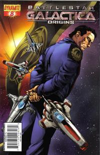 Cover for Battlestar Galactica: Origins (Dynamite Entertainment, 2007 series) #8 [Art Cover - Jonathan Lau]
