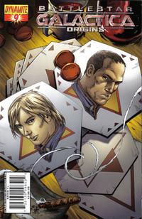 Cover for Battlestar Galactica: Origins (Dynamite Entertainment, 2007 series) #9 [Art Cover - Jonathan Lau]