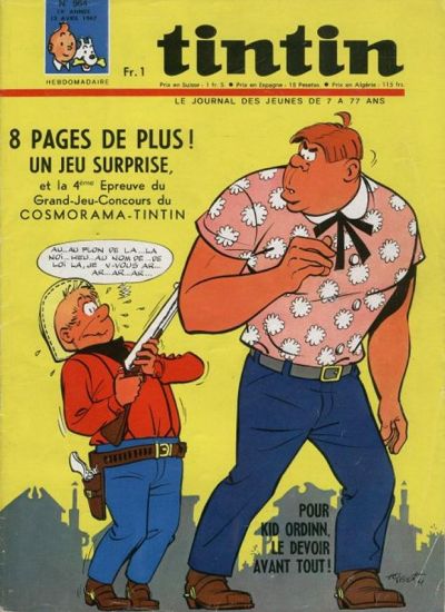 Cover for Journal de Tintin (Dargaud, 1948 series) #964