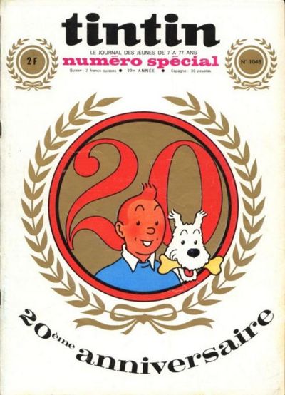 Cover for Journal de Tintin (Dargaud, 1948 series) #1048