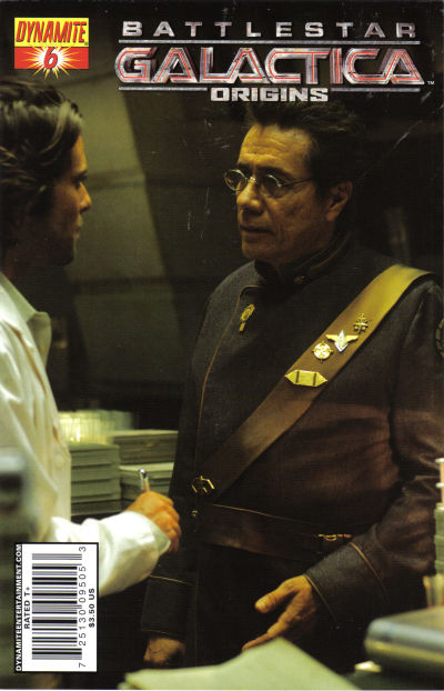 Cover for Battlestar Galactica: Origins (Dynamite Entertainment, 2007 series) #6 [Photo Cover]