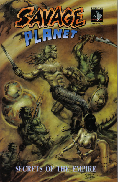 Cover for Savage Planet: Secrets of the Empire (Amryl Entertainment, 2007 series) 