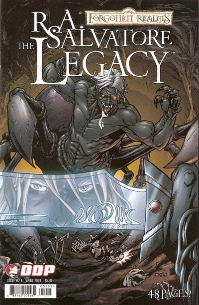Cover for Forgotten Realms: The Legacy (Devil's Due Publishing, 2008 series) #2