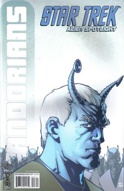 Cover for Star Trek: Alien Spotlight: The Andorians (IDW, 2007 series) [Cover A]