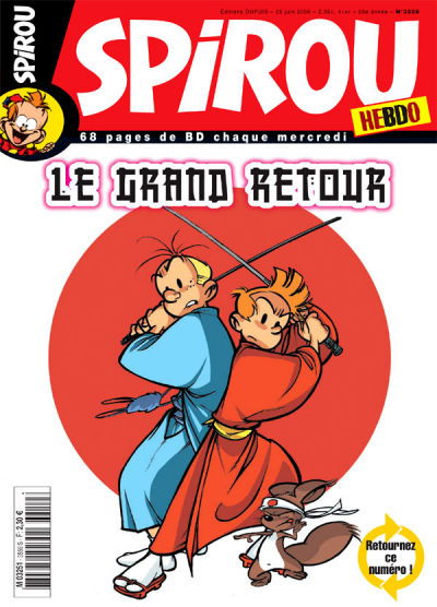 Cover for Spirou (Dupuis, 1947 series) #3559