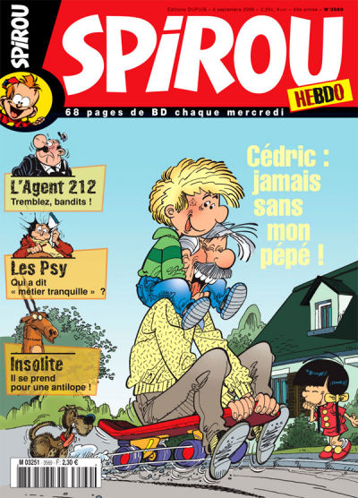 Cover for Spirou (Dupuis, 1947 series) #3569