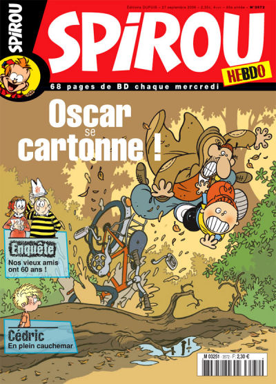 Cover for Spirou (Dupuis, 1947 series) #3572