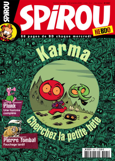 Cover for Spirou (Dupuis, 1947 series) #3581