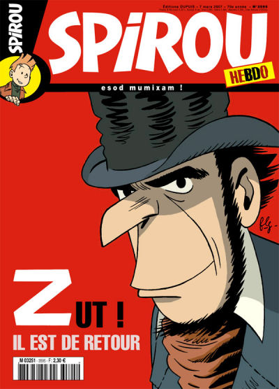 Cover for Spirou (Dupuis, 1947 series) #3595