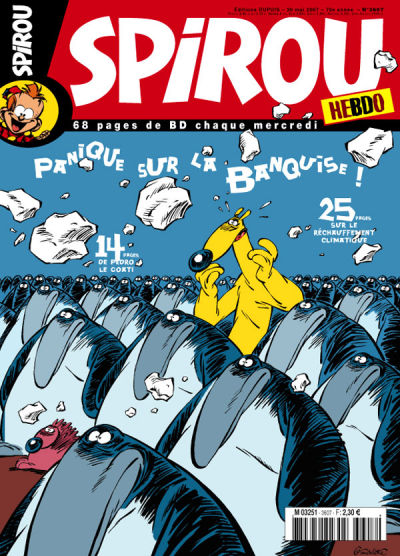 Cover for Spirou (Dupuis, 1947 series) #3607