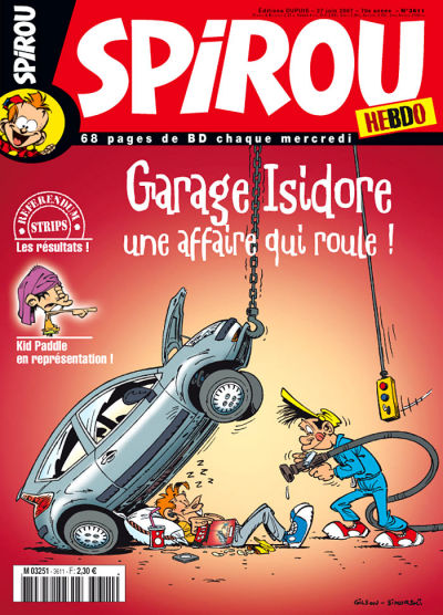 Cover for Spirou (Dupuis, 1947 series) #3611